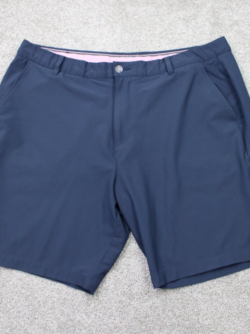 PUMA x Arnold Palmer Shorts Mens 40 Blue Golf 9" Flat Front Athletic Stretch